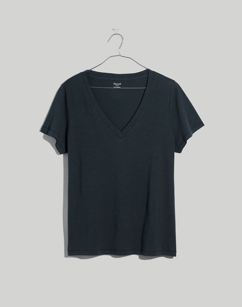 Whisper Cotton V-Neck Tee | Madewell