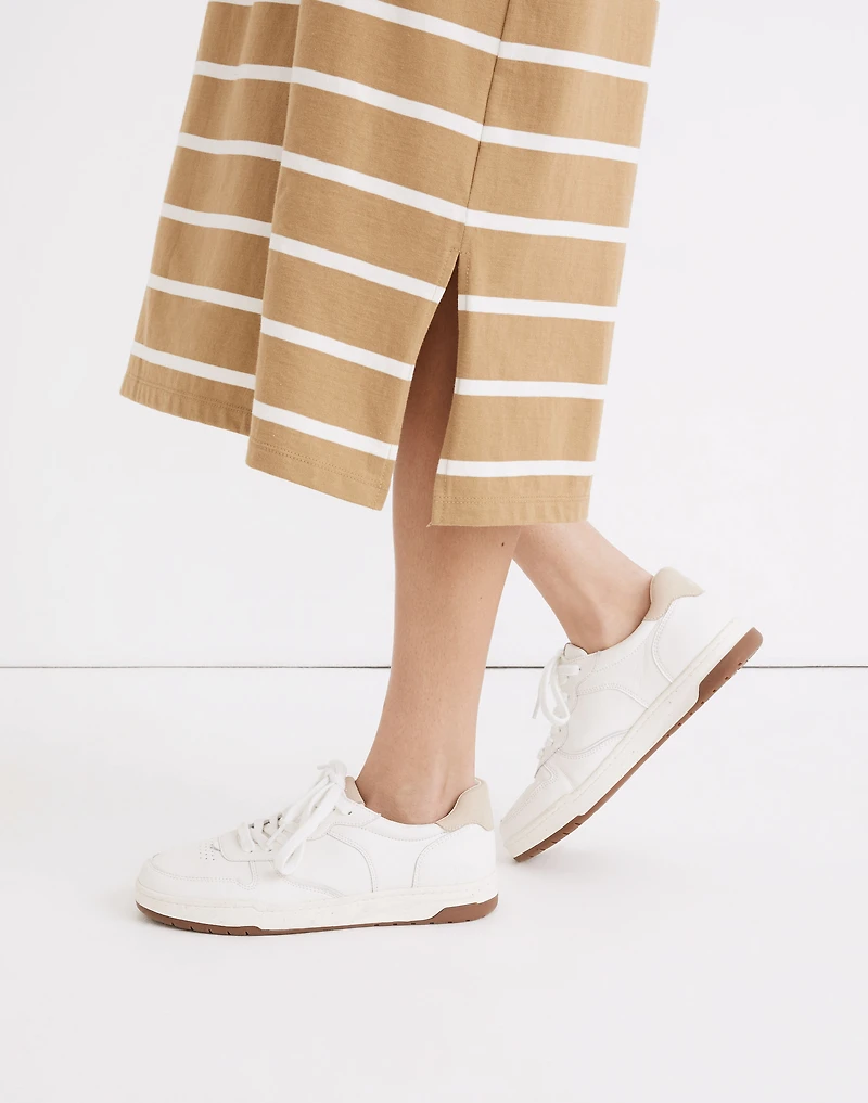 Court Sneakers White Leather | Madewell