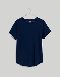 Plus Whisper Cotton Crew Neck Tee | Madewell