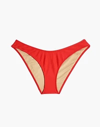 Madewell Second Wave Curved-Waist Bikini Bottom |