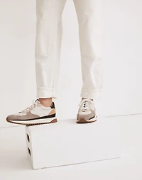 Kickoff Trainer Sneakers in (Re)sourced Canvas and Suede | Madewell