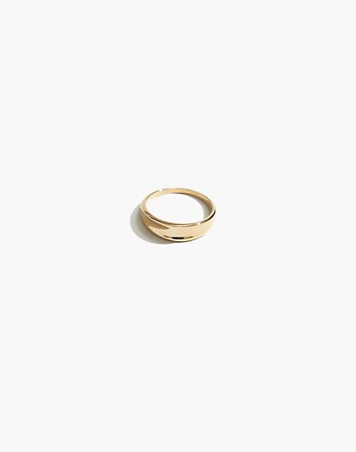 Maslo Jewelry Crescent Ring Gold | Madewell