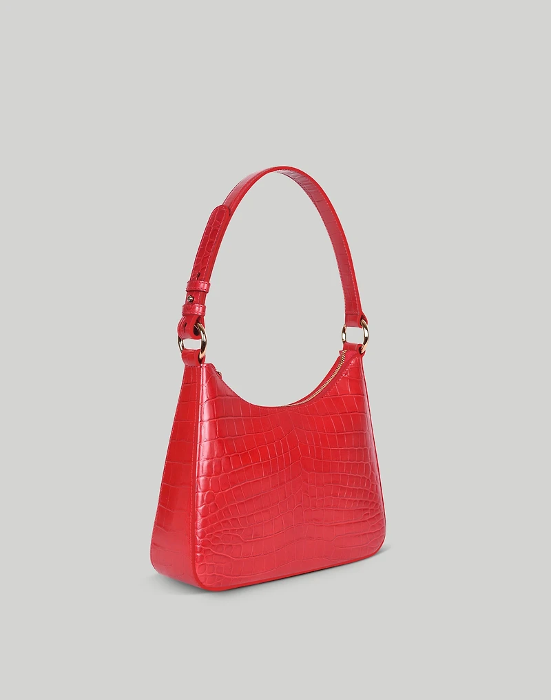 Hyer Goods Luxe Medium Shoulder Bag- White | Madewell