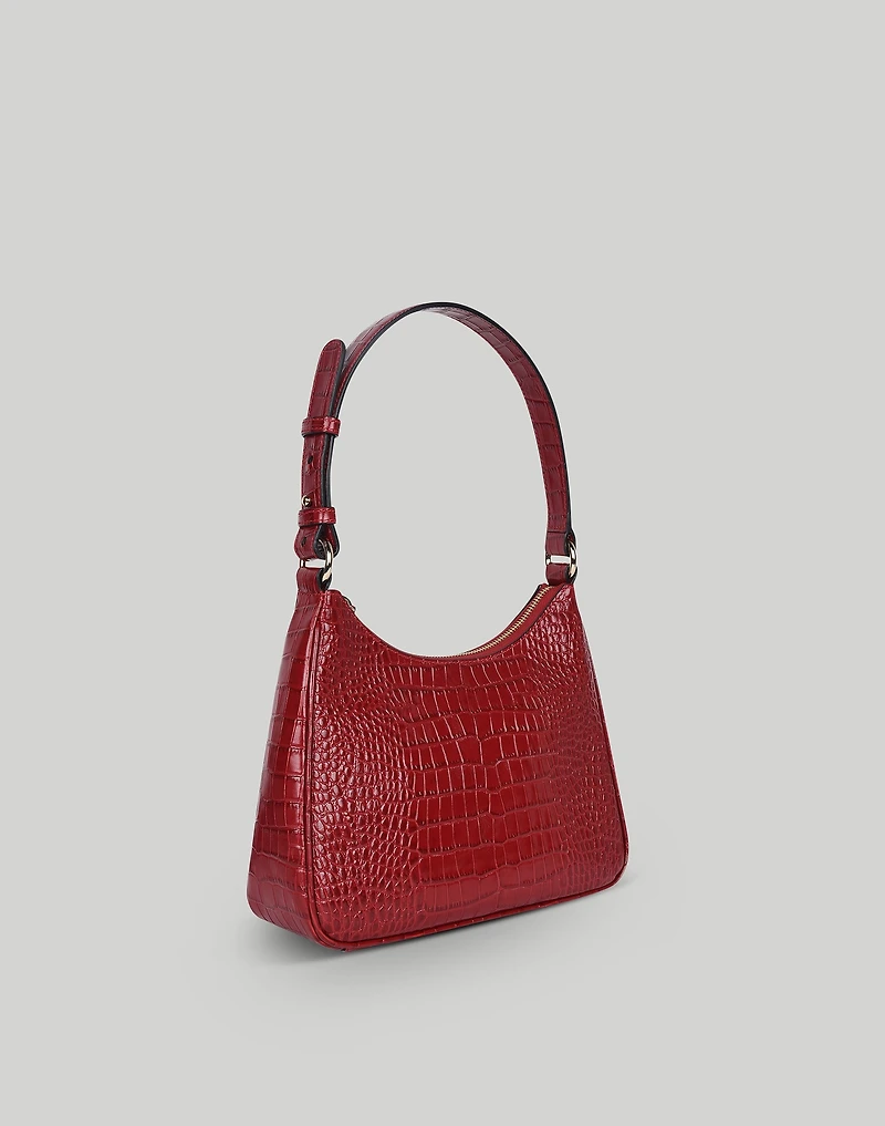 Hyer Goods Luxe Medium Shoulder Bag- White | Madewell