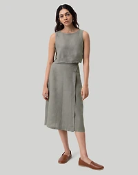 Reistor Overlap Midi Skirt | Madewell