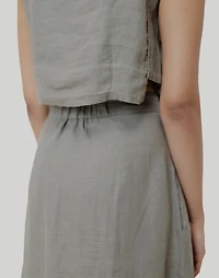 Reistor Overlap Midi Skirt | Madewell