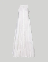 Reistor Embroidered Tiered Sleeveless Maxi Dress | Madewell