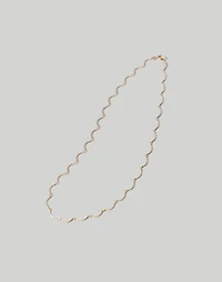 Maslo Jewelry Scallop Necklace | Madewell