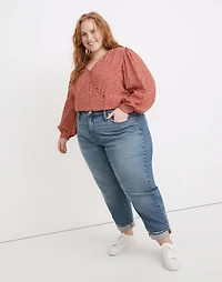 The Plus High-Rise Slim Boyjean Neal Wash: TENCEL™ Denim Edition | Madewell