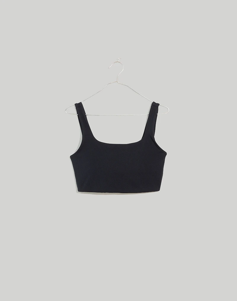 Flex Square-Neck Sports Bra | Madewell