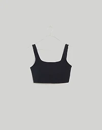 Flex Square-Neck Sports Bra | Madewell
