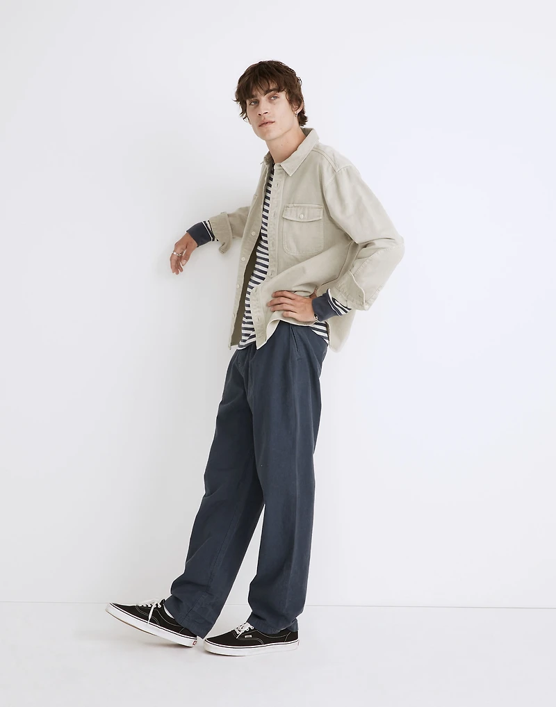 Pleated Chino Pants | Madewell