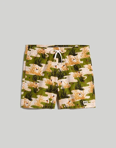Bather Swim Trunks in Koi Pond | Madewell