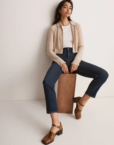 Mid-Rise Stovepipe Jeans in Dahill Wash | Madewell