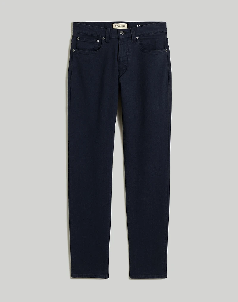 Garment-Dyed Athletic Slim Jeans | Madewell