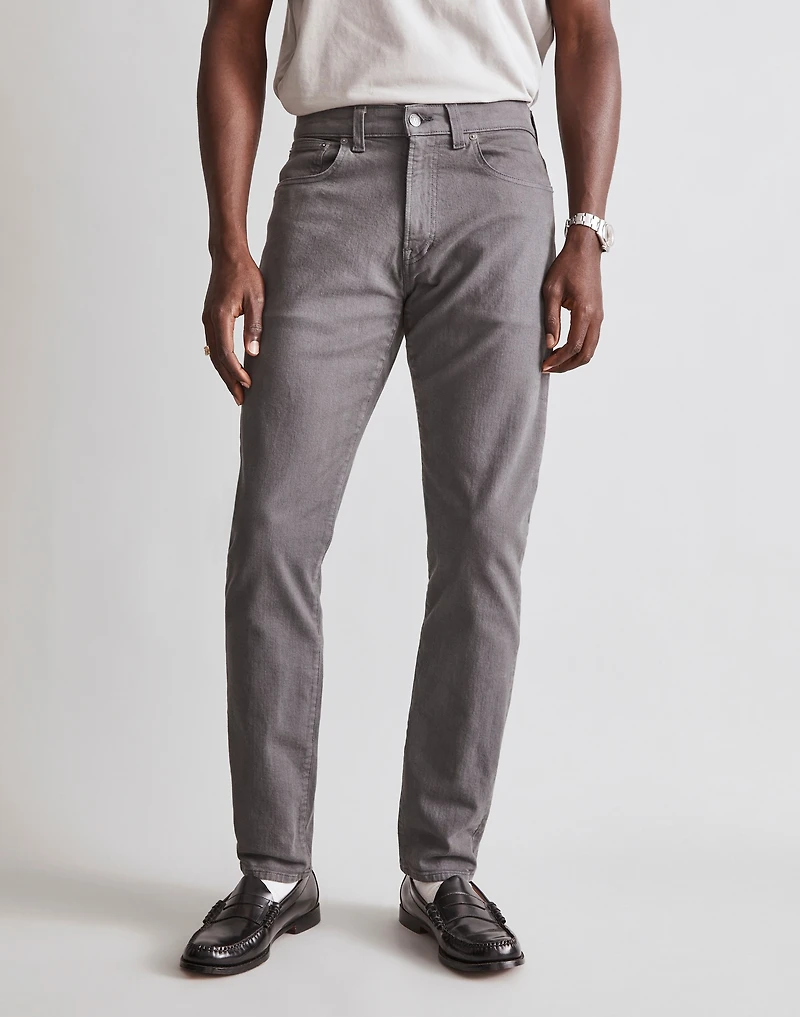 Garment-Dyed Athletic Slim Jeans | Madewell