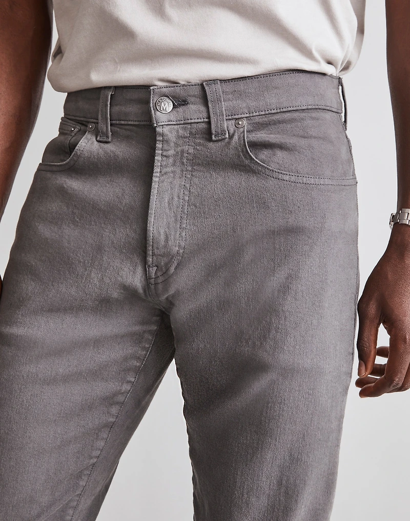 Garment-Dyed Athletic Slim Jeans | Madewell