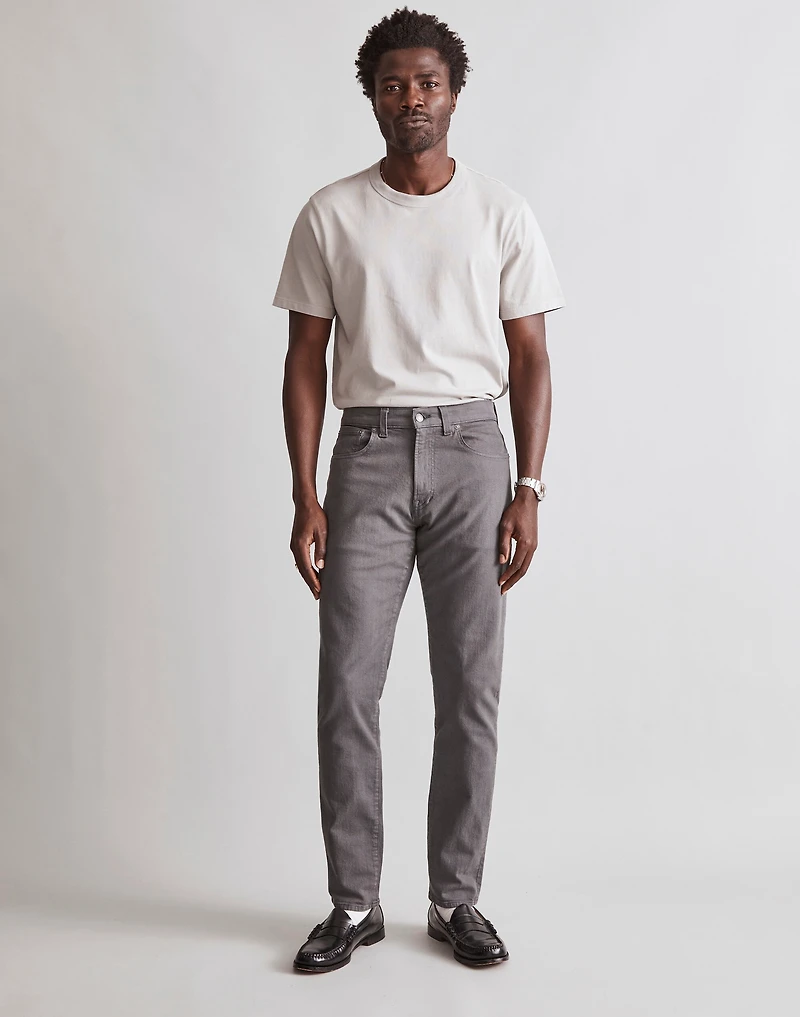 Garment-Dyed Athletic Slim Jeans | Madewell