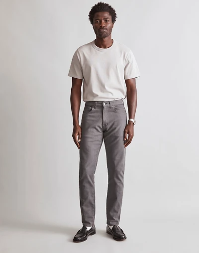 Garment-Dyed Athletic Slim Jeans | Madewell