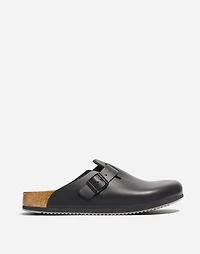Birkenstock® Boston Grip Leather Clogs | Madewell