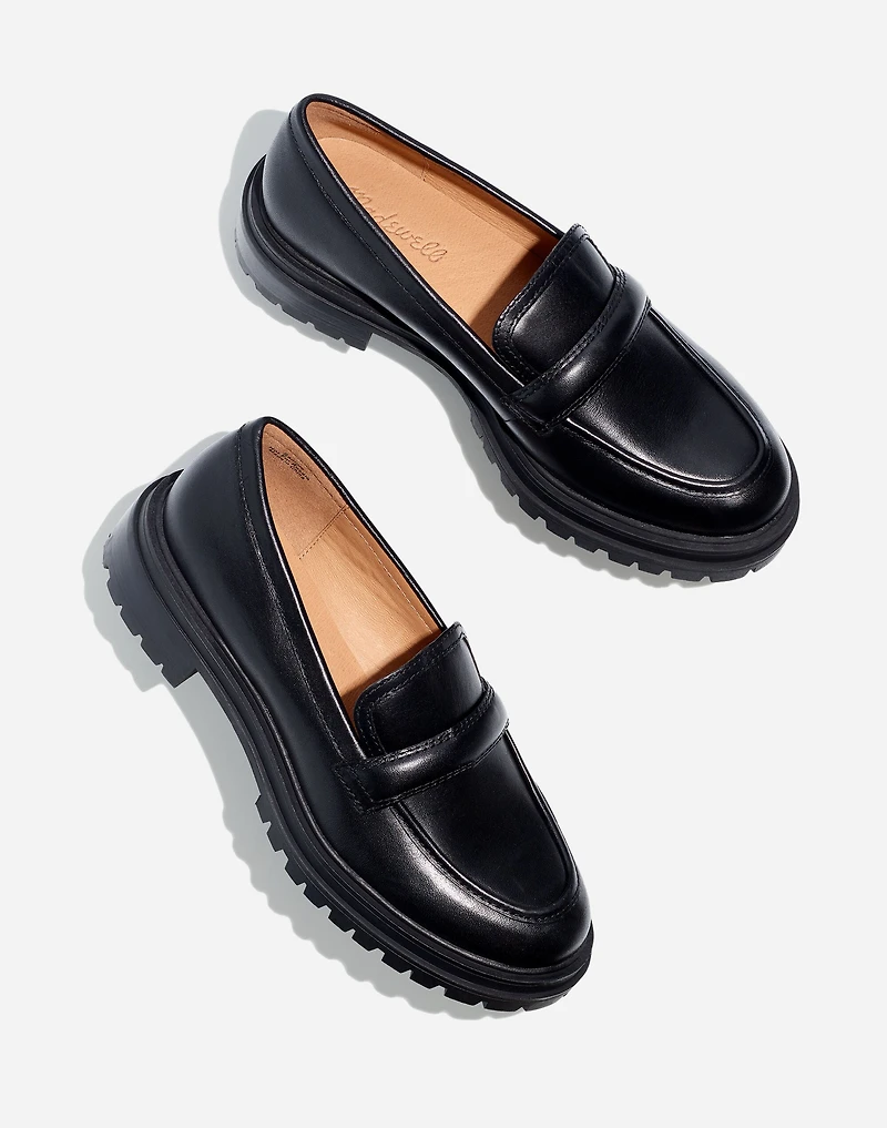 The Bradley Lugsole Loafer Leather | Madewell