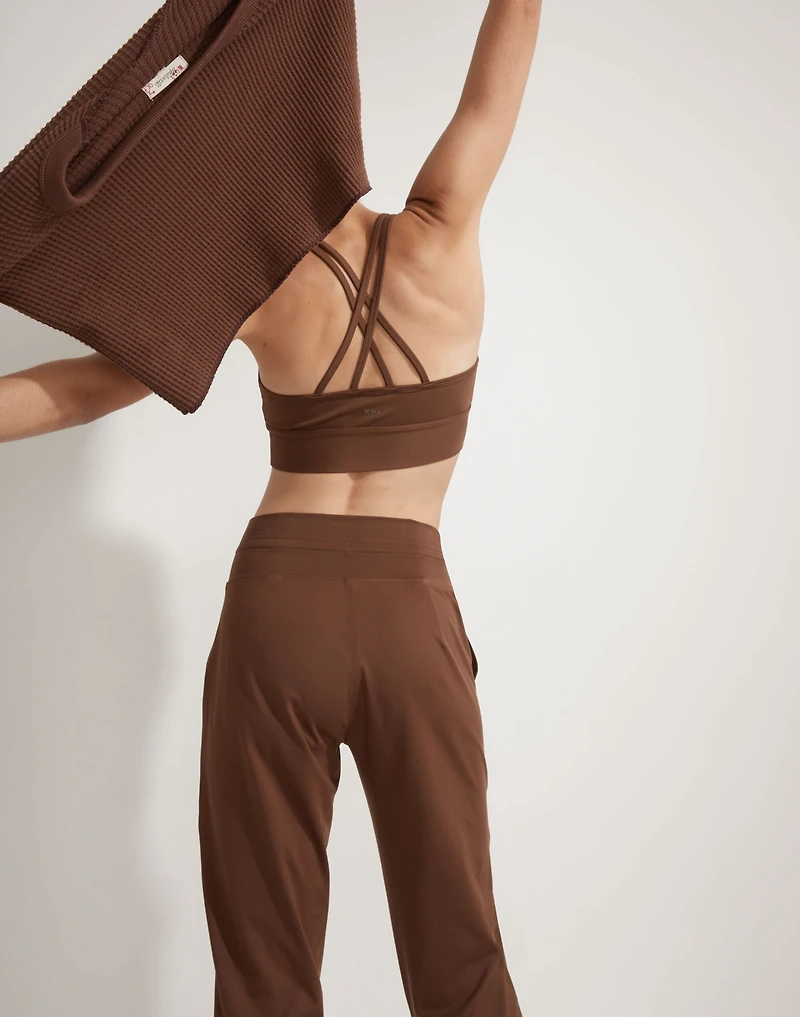 Flex Strappy Sports Bra | Madewell