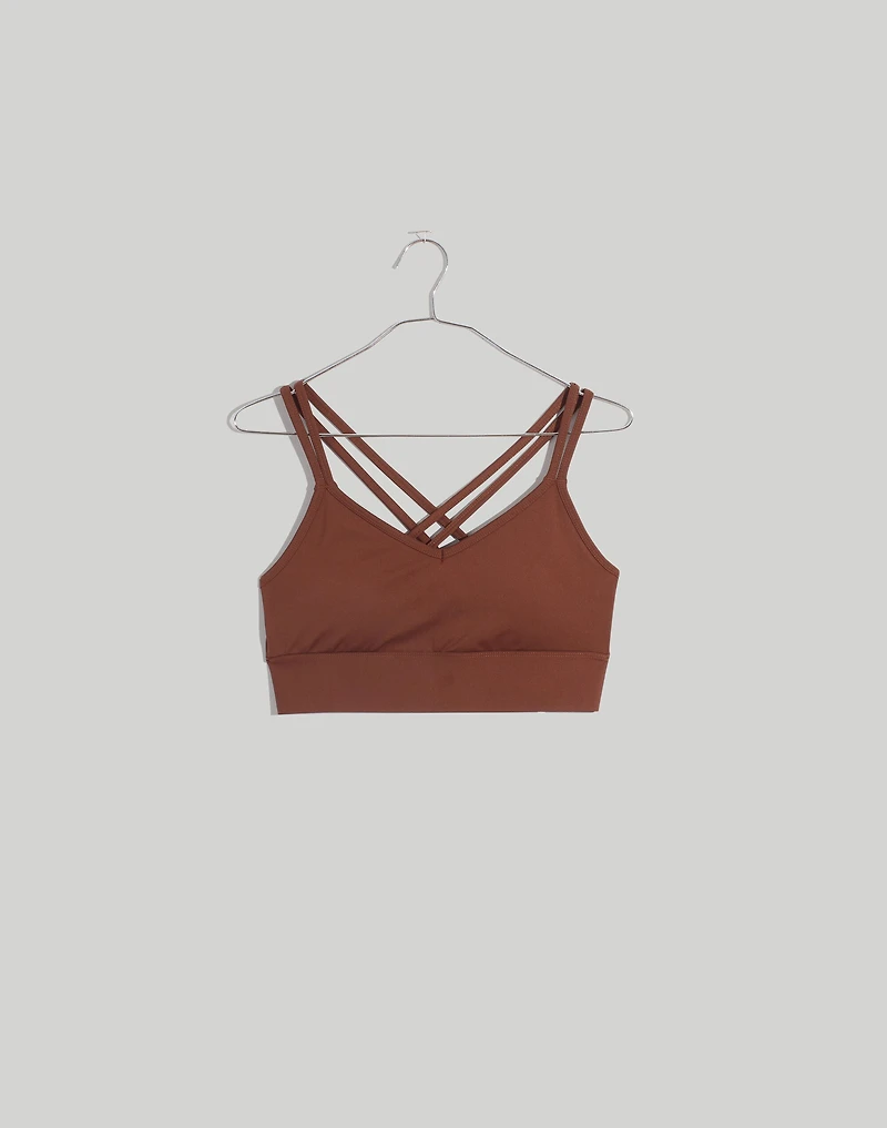 Flex Strappy Sports Bra | Madewell