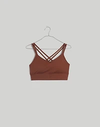 Flex Strappy Sports Bra | Madewell