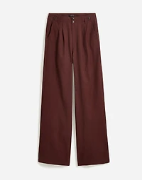 The Plus Harlow Wide-Leg Pant Drapey Twill | Madewell