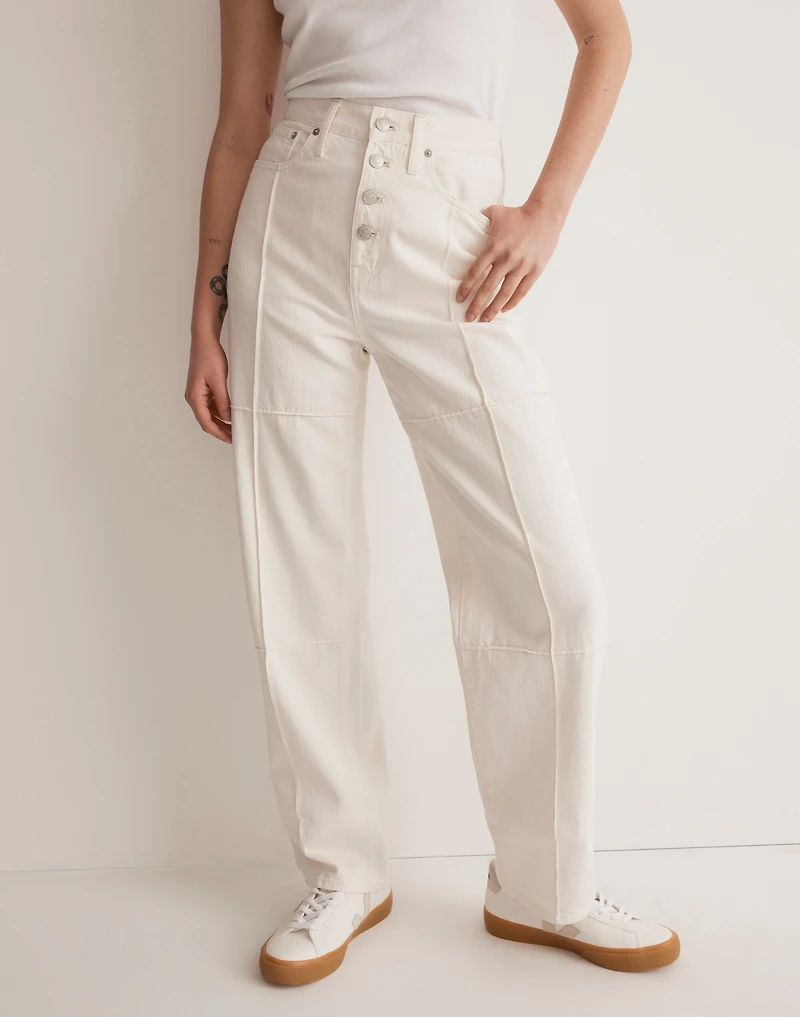 Baggy Straight Jeans in Vintage Canvas | Madewell