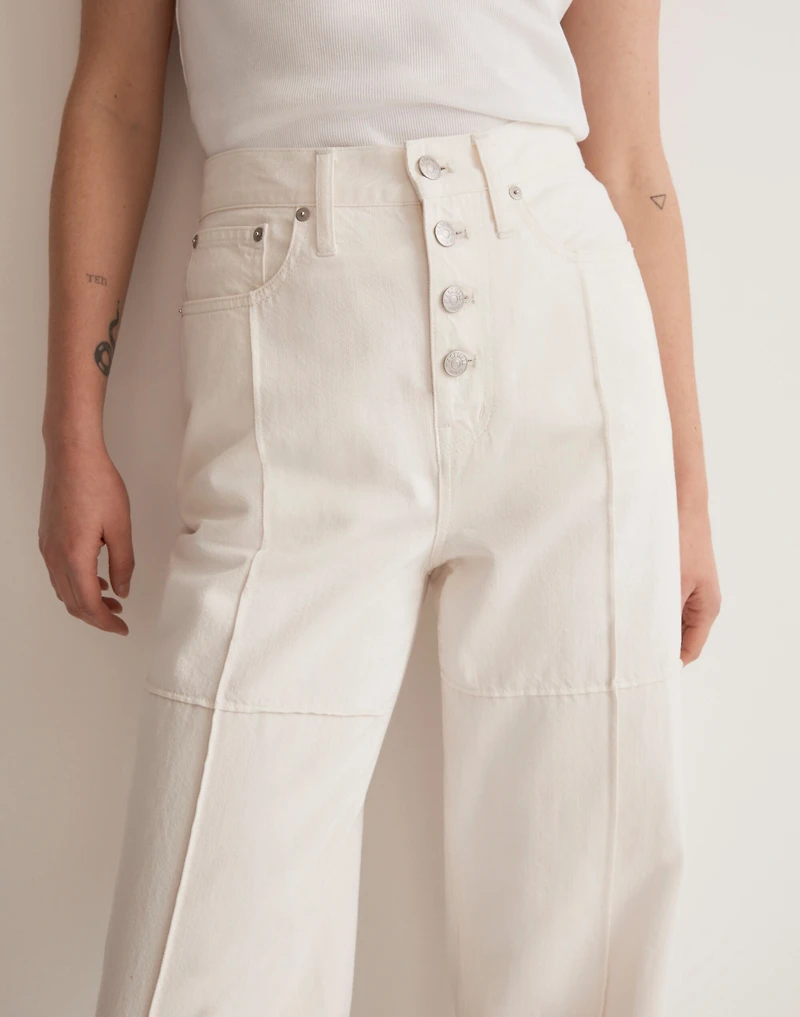 Baggy Straight Jeans in Vintage Canvas | Madewell