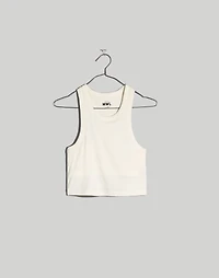 Variegated Rib Crop Tank | Madewell