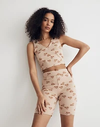 Bike Shorts in Geo Daisy | Madewell