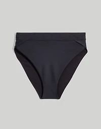 Plus High-Rise Crossover Bikini Bottom | Madewell