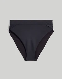 Plus High-Rise Crossover Bikini Bottom | Madewell