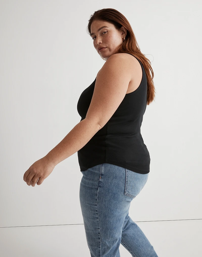 Plus Supima® Rib '90s Tank | Madewell