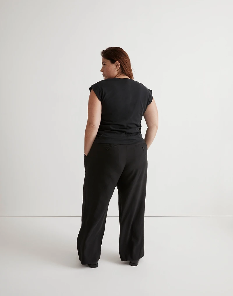 Plus Side-Cinch Muscle Tee | Madewell