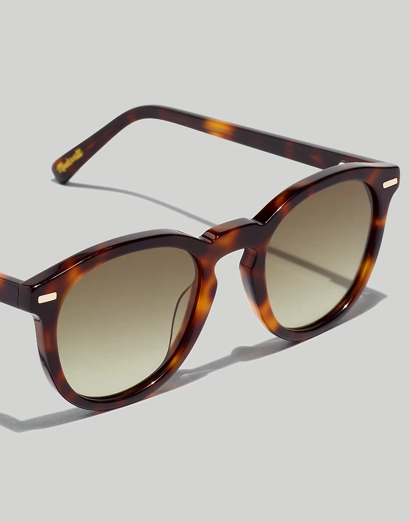 Round Acetate Sunglasses | Madewell