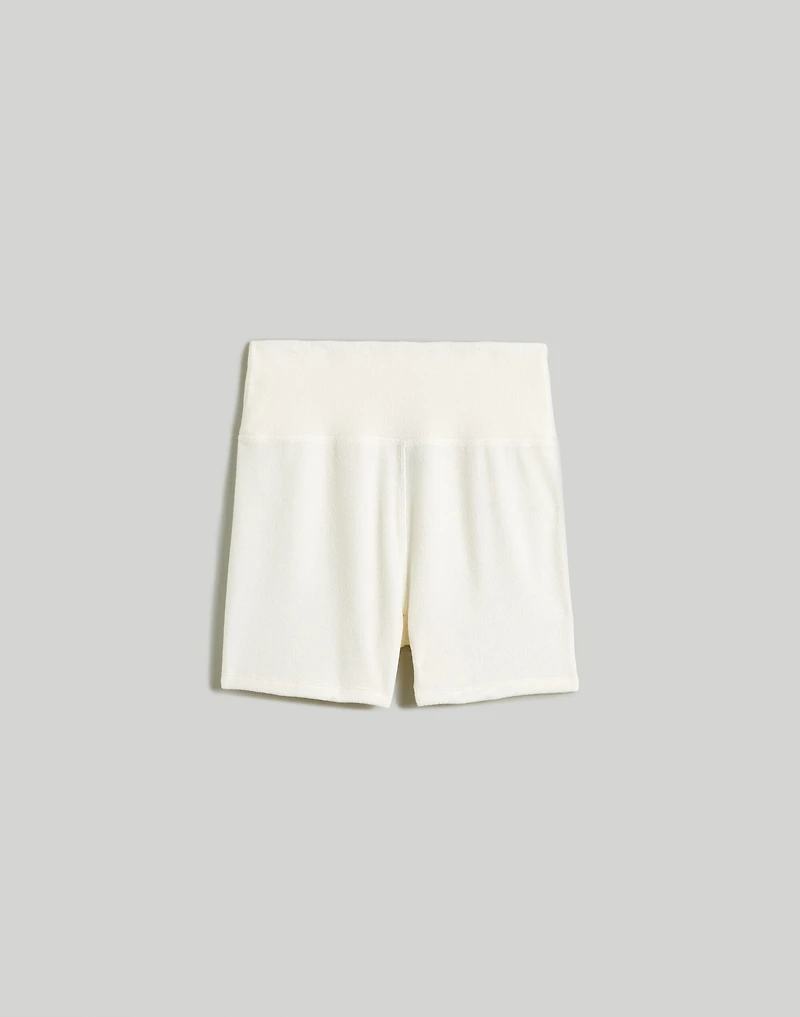 Towel Terry Biker Shorts | Madewell