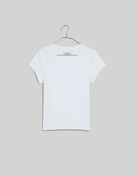 Plus Supima® Rib Tee | Madewell