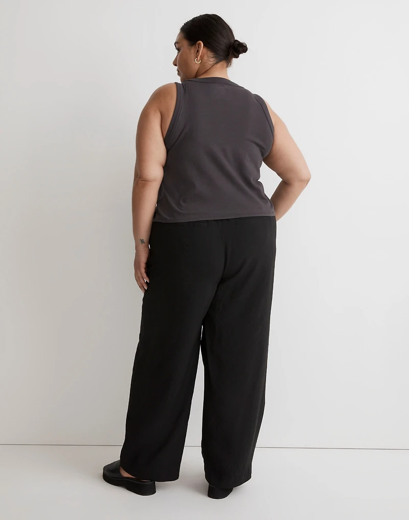 Plus Softfade Cotton Boxy-Crop Tank | Madewell