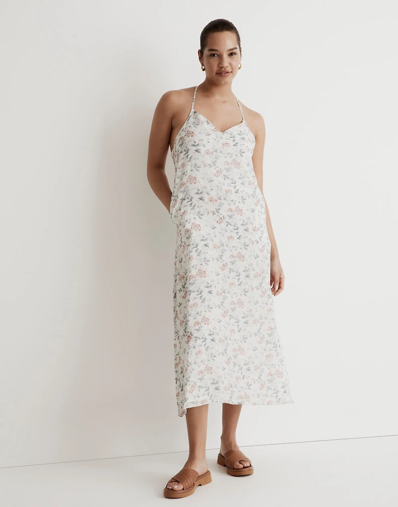 Madewell x Reistor Floral Slip Maxi Dress | Madewell