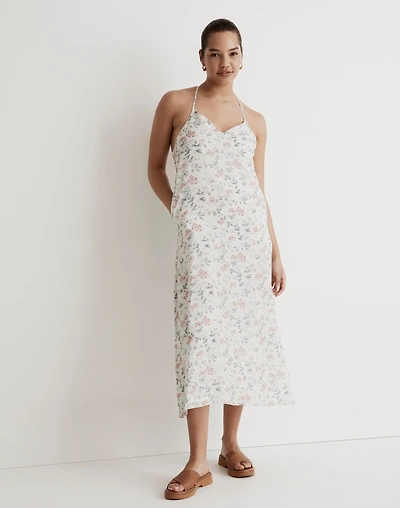 Madewell x Reistor Floral Slip Maxi Dress | Madewell