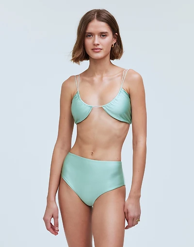 Jade Swim Micro Kora Bikini Top | Madewell