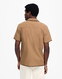 Blanket Stitch Short-Sleeve Shirt | Madewell