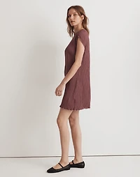 Plissé Mini Tee Dress | Madewell