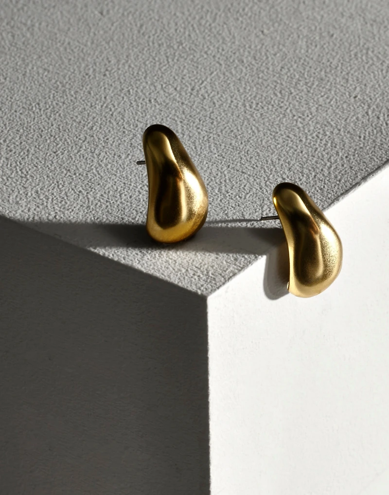 Sculptural Droplet Statement Earrings | Madewell