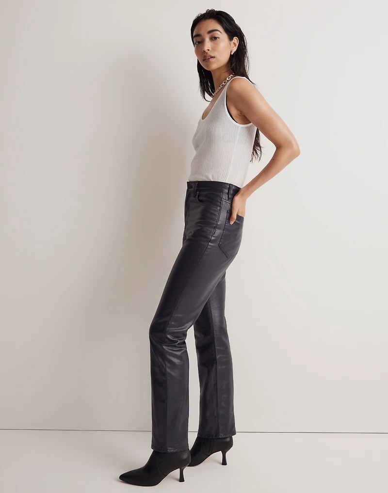 The '90s Straight Jean in Midnight Blue Foil | Madewell