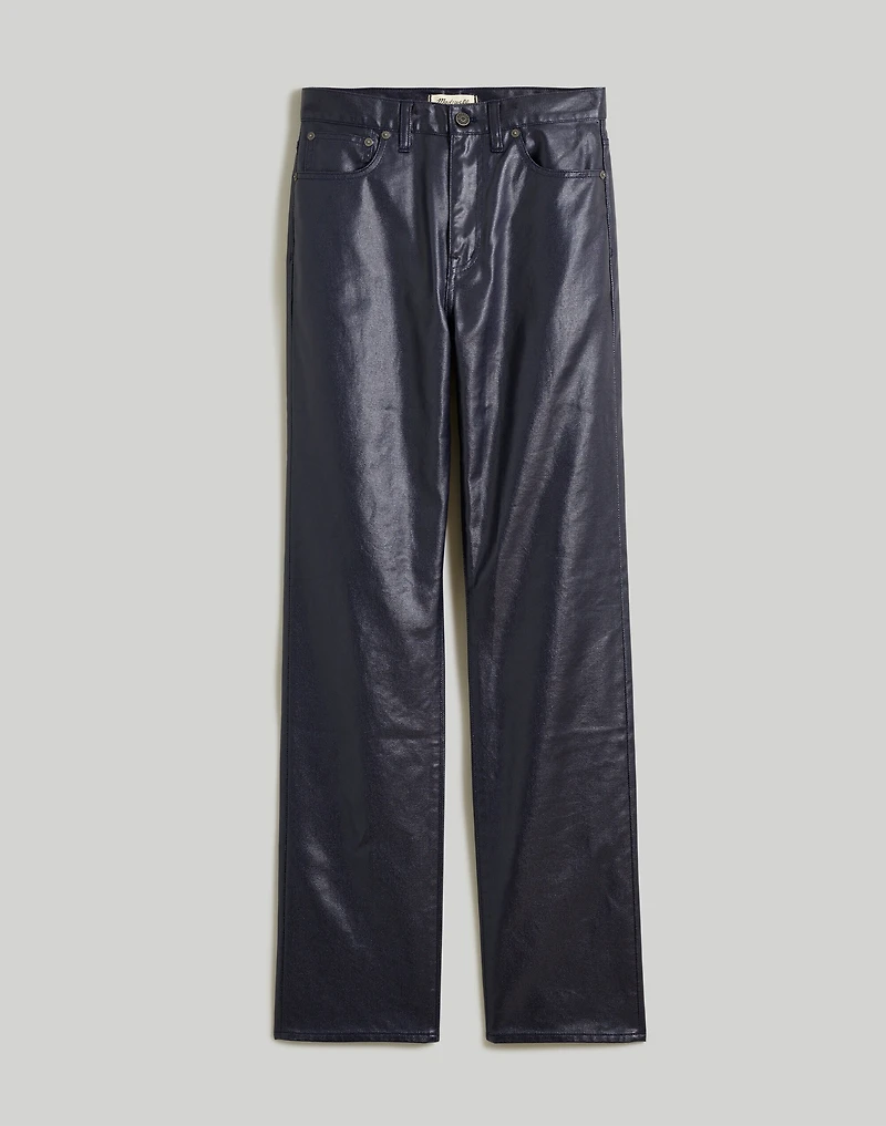The '90s Straight Jean in Midnight Blue Foil | Madewell