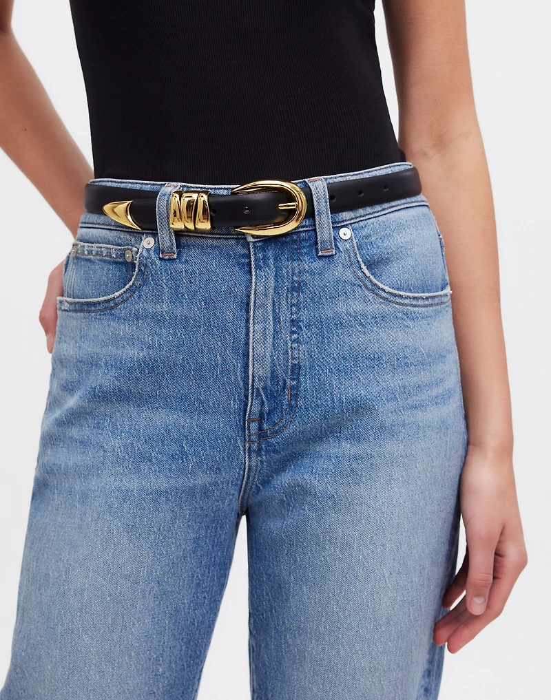 Triple Metal Keeper Belt | Madewell